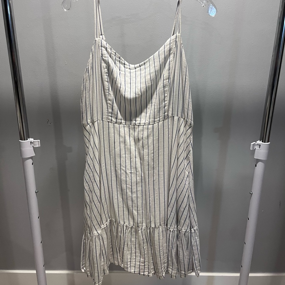 Striped Sleeveless Dress